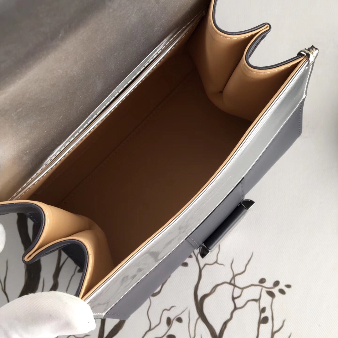 델보 브리앙 박스 GM 백 무광 블랙